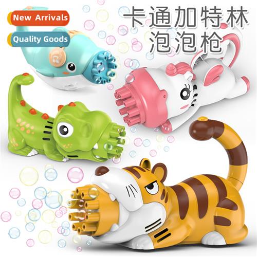Childrens carto bubble machine dolphin bubble gun electric G