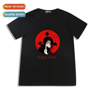 Japan anime cott short-sleeved t-shirt summer new Naruto set