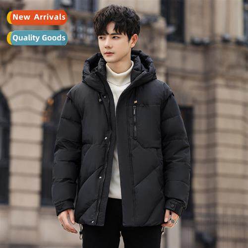 Couple models workwear mens down jacket 2023 winter new spor