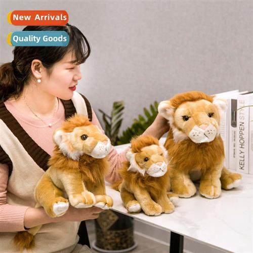 Simulati li king doll li cub doll forest animal doll plush t