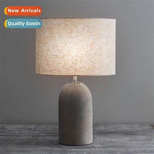 Scinavian modern fashi wh  living room bedroom fabric lamp s