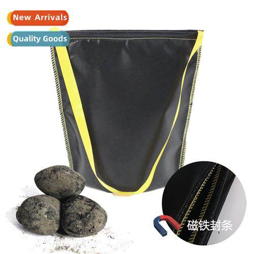 Outdoor Cookout Firepro Bag Black Flame Retardant Cloth Bag