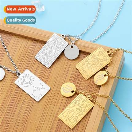 The twelve cstellatis pendant Libra tanium steel does not lo