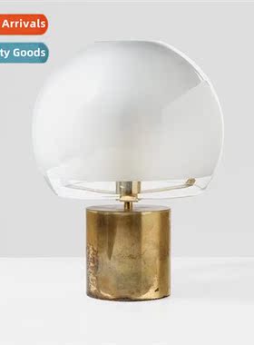 Norrn style creative glass small table lamp bedside lamp bed