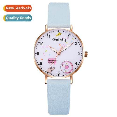 Gaiety br niche student watch Korean carto fashi ladies quar