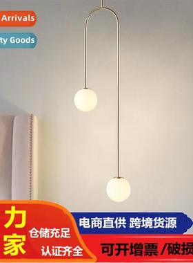 Scinavian creative bedroom bedside hanging lamp modern simpl