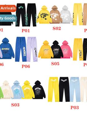 Young Thug Mens  Womens Sp5der 555555 Hooded Padded Sweatshi