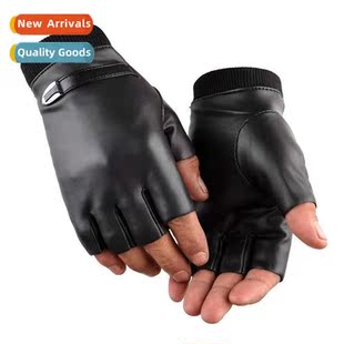 gloves winter fleece down not finger half warm and Autumn