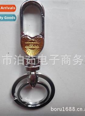 Keychain Double Ring Heart Keychain Fine Gifts