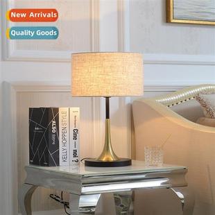 Scinavian bedroom table lamp bedside living room American mo