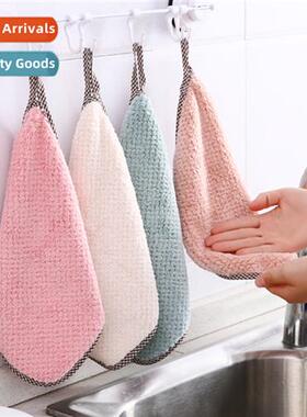 Pineapple pattern double-sided absorbent wipes thickened tow