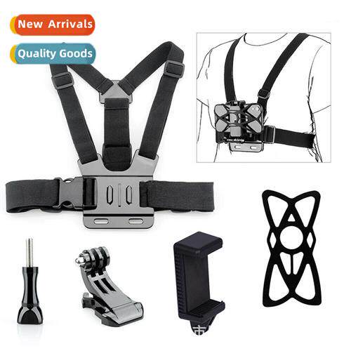 适用gopro11/10 sports camera chest fixed chest strap B  cell