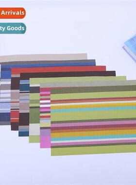 New striped placemats PVC Teslin Western-style dinner mat si