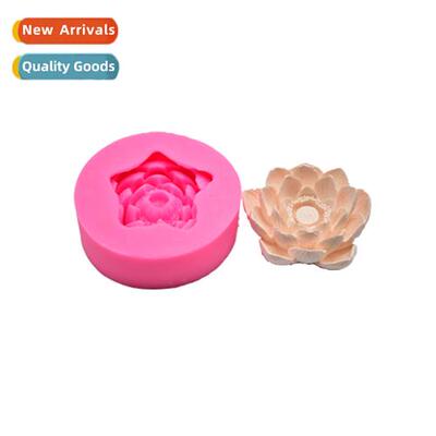 DIY Baking Tools Lotus Flower Mould Flip Cake Cookie Mould F