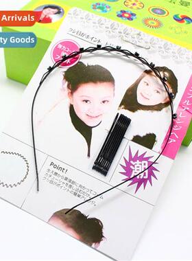 Hair Plate Set  Black Hair Accessories Set Diamd Hair Bs