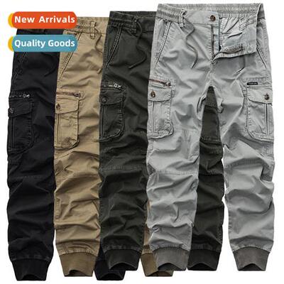 Classic Small Stch Work Pants Large Size Casual Pants Drawst