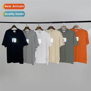 fog Tide Print Short Set Neck High Seas Round Illusi