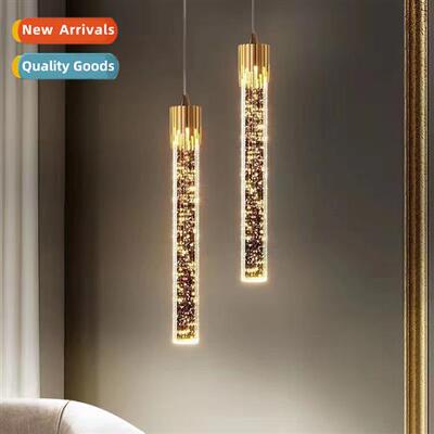 Modern minimalist light bulb light astringent crystal small