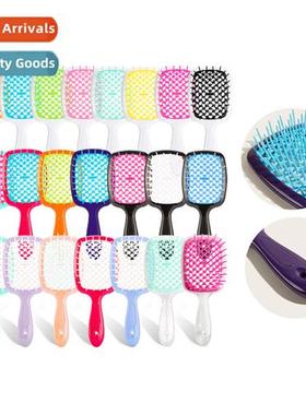 Home ladies styling comb fluffy  heycomb grid comb wet  dry