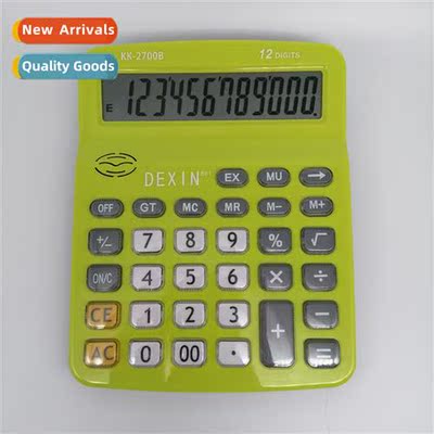 Colorful Large Cute Calculator 12 Digs Multifunctial Financi