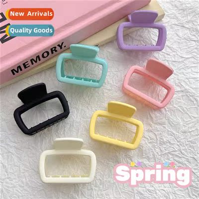 Fashi square trumpet grab clip female temperament back   hea