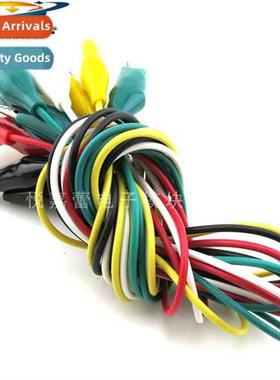 Alligator clips wh wires  both ends Test cable tenance link