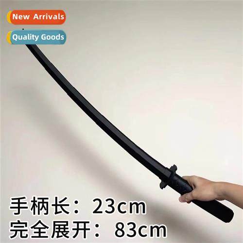 Retractable samurai sword plastic simulati sword 3d printing