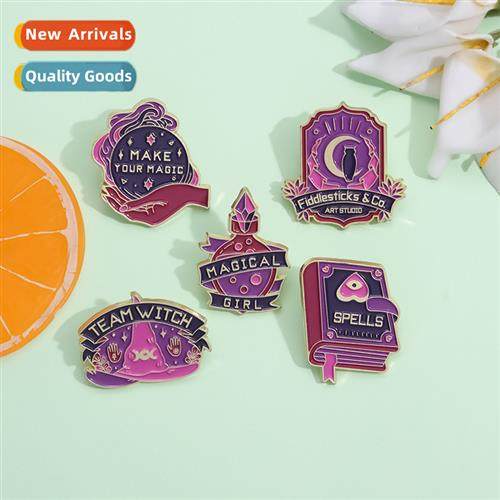 New creative magic props series brooches cute books medicine