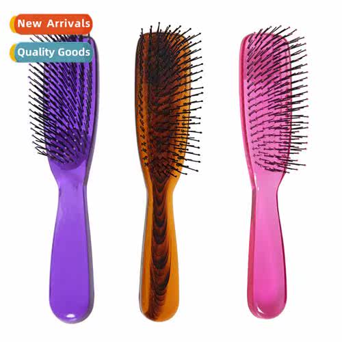 Anti-static massage comb ladies curly  comb crystal color ai