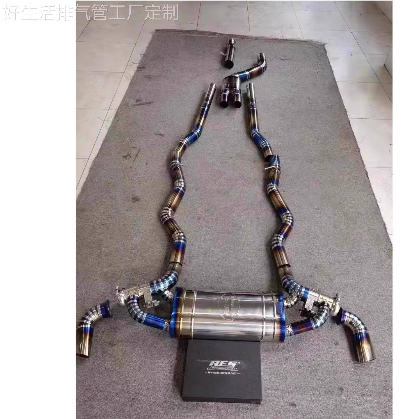 适用奔驰GLE320 GLE400 GLE350 CLB200 改装阀门排气管森德 RES