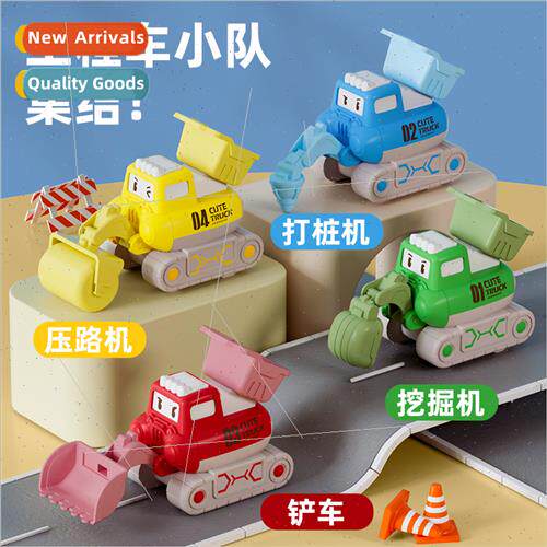 Children new press skidding car model toys cute fun dinosaur