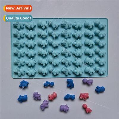 licone 48 Mini Dinosaur cake Jelly pudding soap cake mold Ba