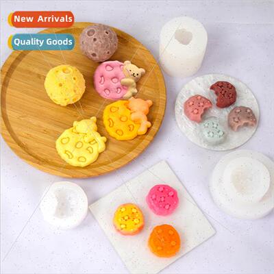 New DIY Baking Bear Cookie Mould Cookie Moon Cake licone Mou