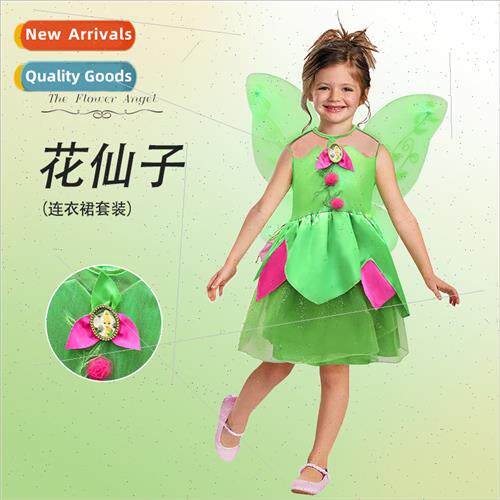 Halloween new flower fairy cos clothes butterfly role-playin