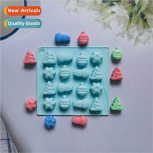 16 Tree Snowman 73 Chocolate licone Mold Cake Pudding Desser
