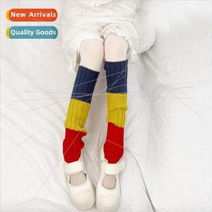 socks winter color three sets knted wool new autumn Korea