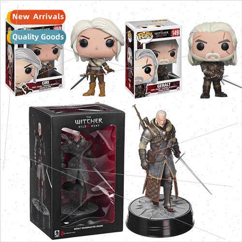 funko pop wizard 3 wild hunt game  whe wolf jelot healy demo