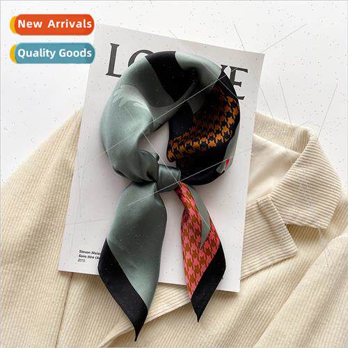 Korea  new fall winter 70 silk square scarf female mulberry