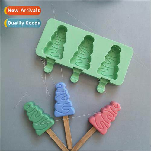 3 Christmas Tree Ice Cream 285 Ice Cream licone Mold Candy D