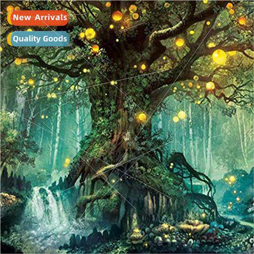 Cross Stch New DIY Big Tree Full Stch mple Handmade Thread E