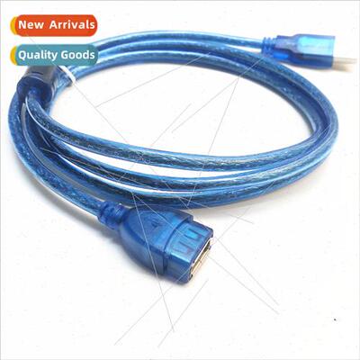 Blue USB Extension Cable Computer Cable USB Standard 2.0 Dat