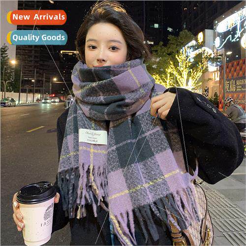 Autumn winter atmosphere sense imation cashmere scarf female