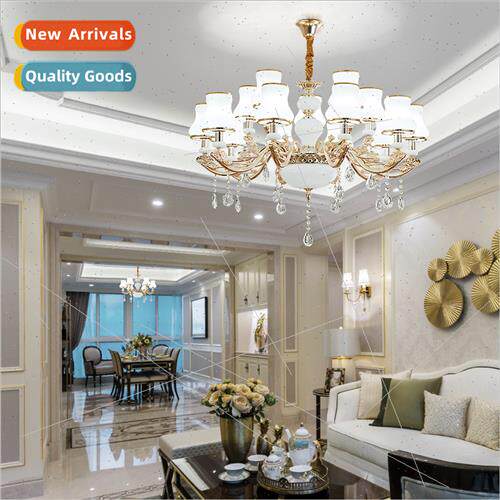 2020 New ving Room Zinc Alloy Europe Chandelier Crystal ghti