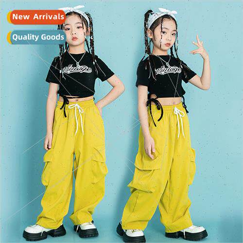 Girls Jazz Dance Costume Hip Hop Set Dance Kids Costume hiph