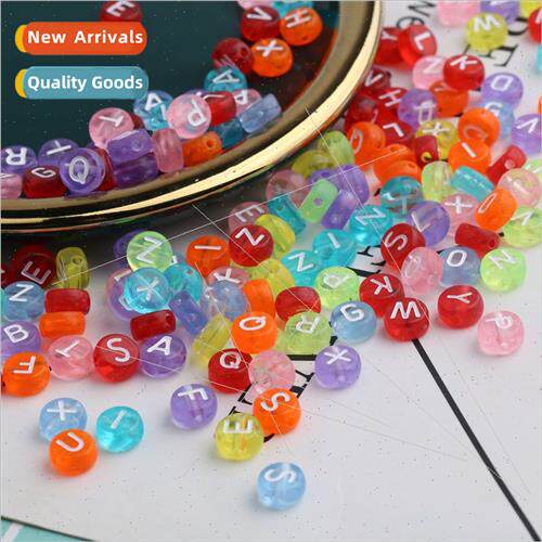 diy children early education beads acrylic loose beads lette