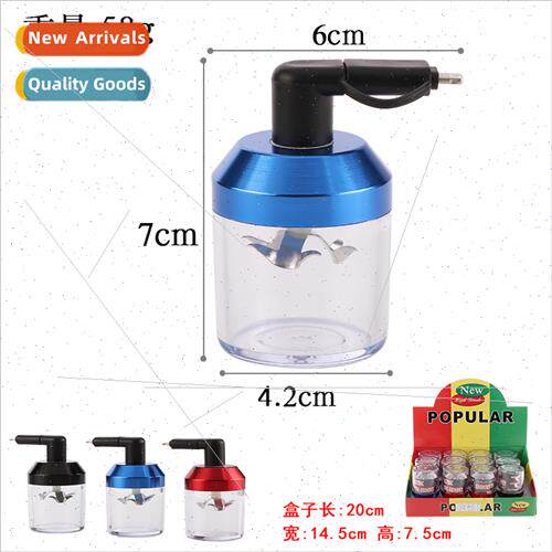 New Electric Cigarette Grinder Creative Aluminum Alloy Mobil