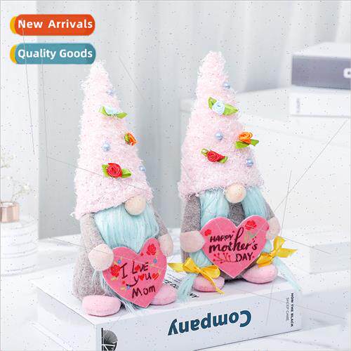 Mother Day Lovely Faceless Doll Tabletop Ornament Fabric For