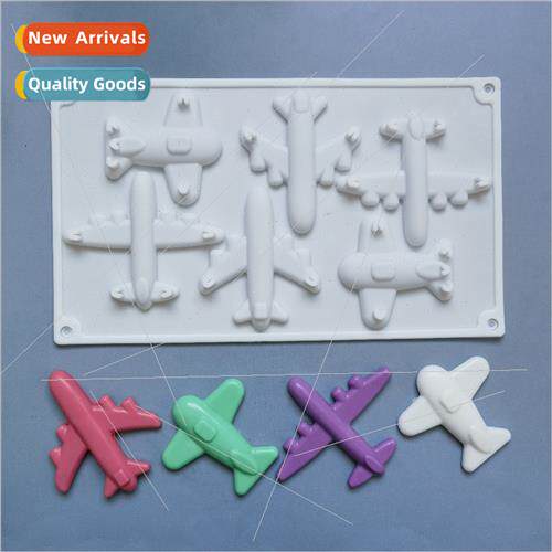 licone 6 plane chocolate DIY cake ice cube cookie pastry han