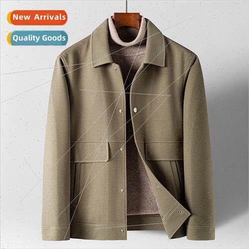 New men lapel jacket 2023 Spring Autumn nd Korea  top youth