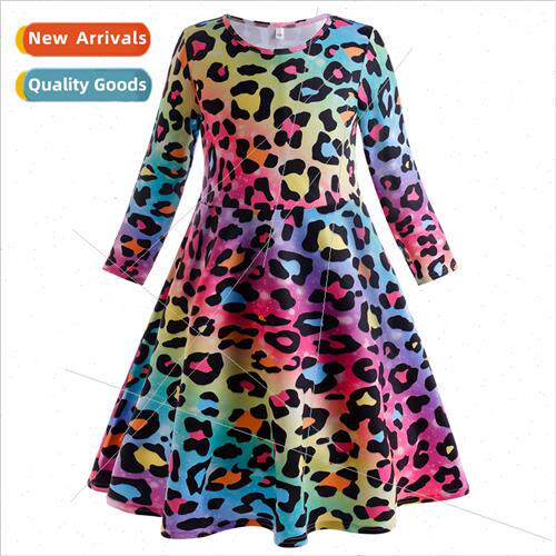Girls skirt 2023 fall and winter middle and large children g